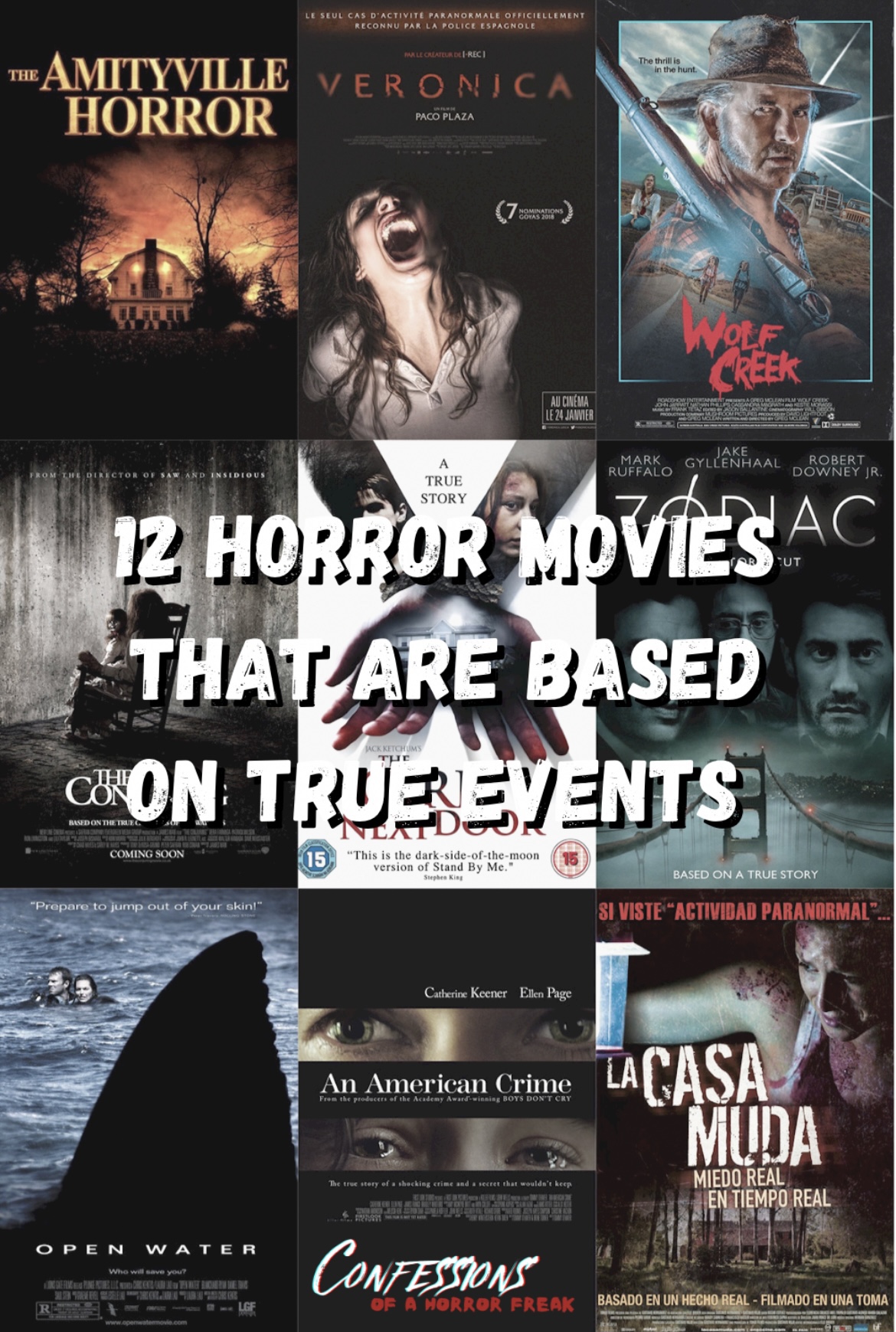 12 Horror Movies That Are Based On True Events Confessions Of A
